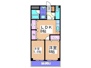 シュベルニ－コ－ポフジモトの物件間取画像